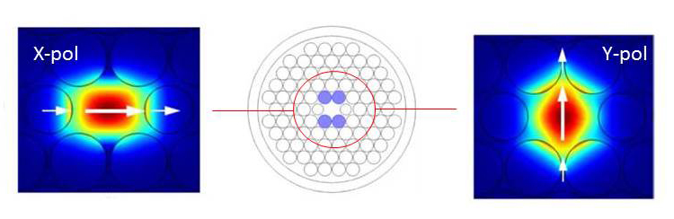 Metamaterial-inspired Photonic Crystal Fiber Exhibits High Birefringence - Advances in Engineering