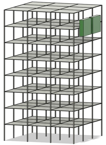 Preliminary numerical study on the reduction of seismic pounding damage to buildings with expanded polystyrene blocks - Advances in Engineering