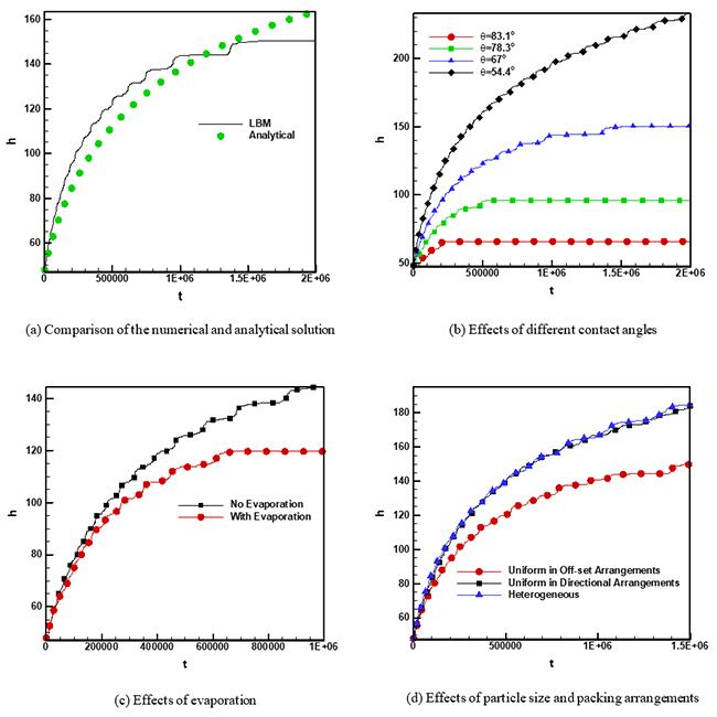 Direct numerical simulations of moisture transport in porous media by a multi-component/phase-change lattice Boltzmann method - Advances in Engineering